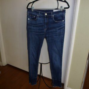 RAG & BONEJEAN WOMEN SIZE 32 CAPRI SKINNY NW HIGH RISE